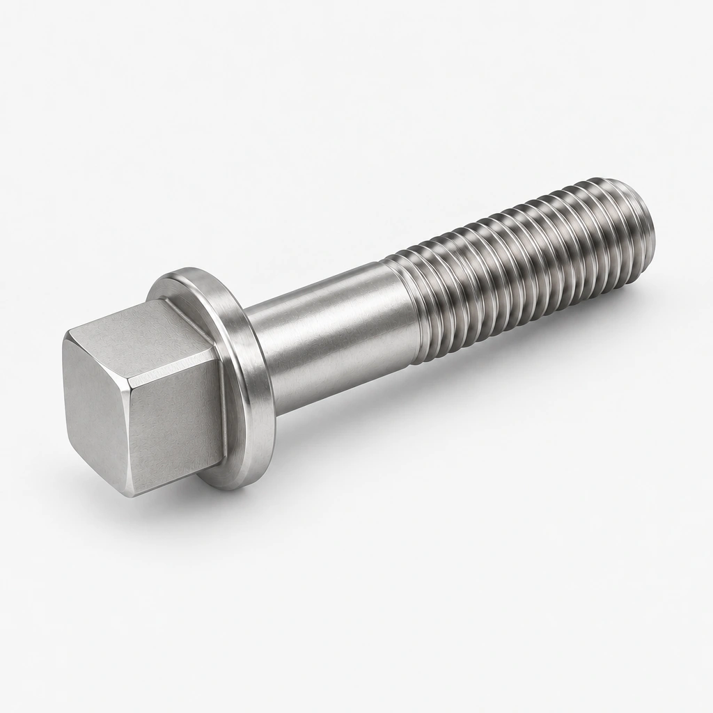 DIN 478 square head bolt with collar