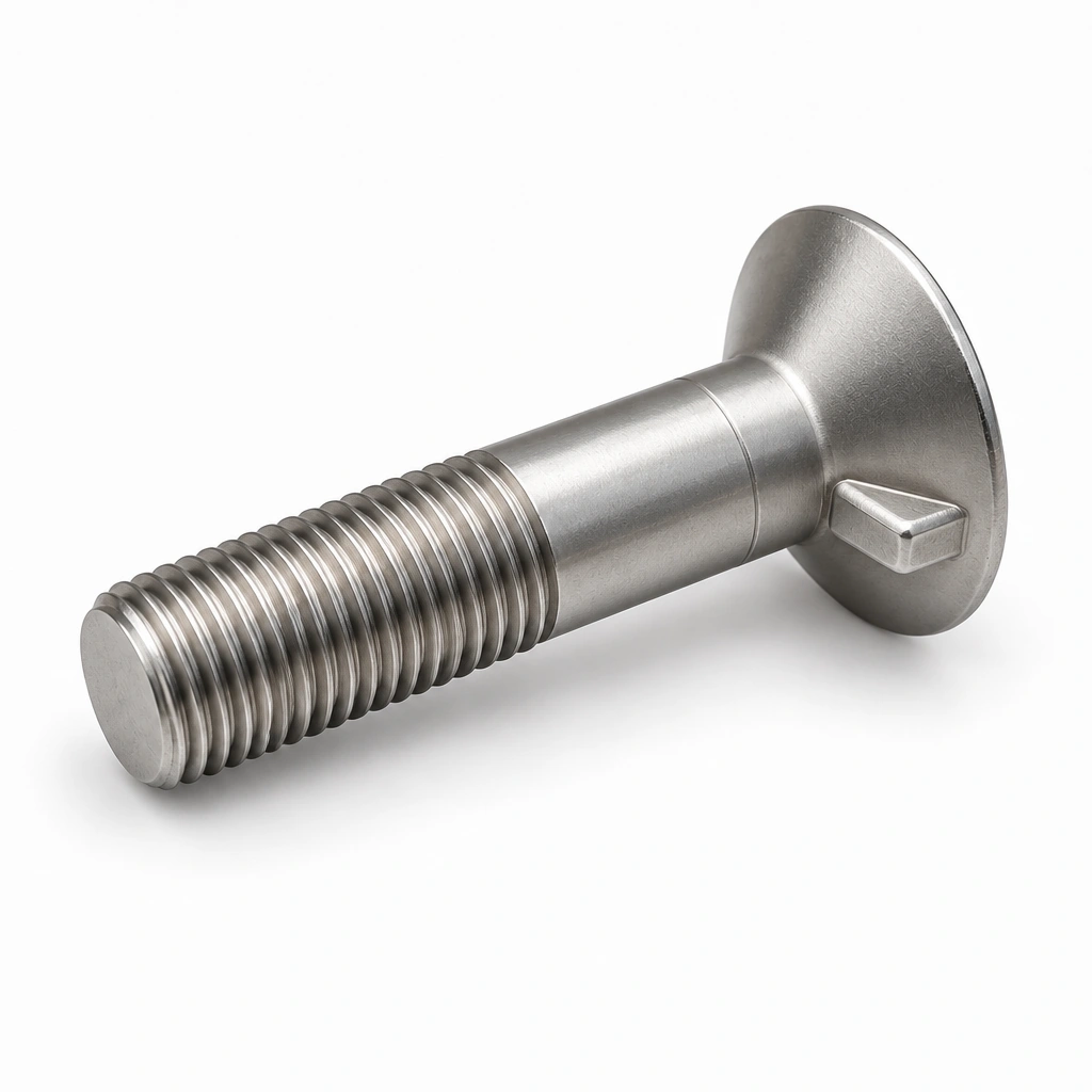 DIN 604 flat countersunk head nib bolt